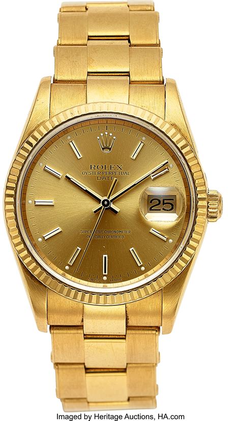 Rolex Oyster Perpetual Date 15238 